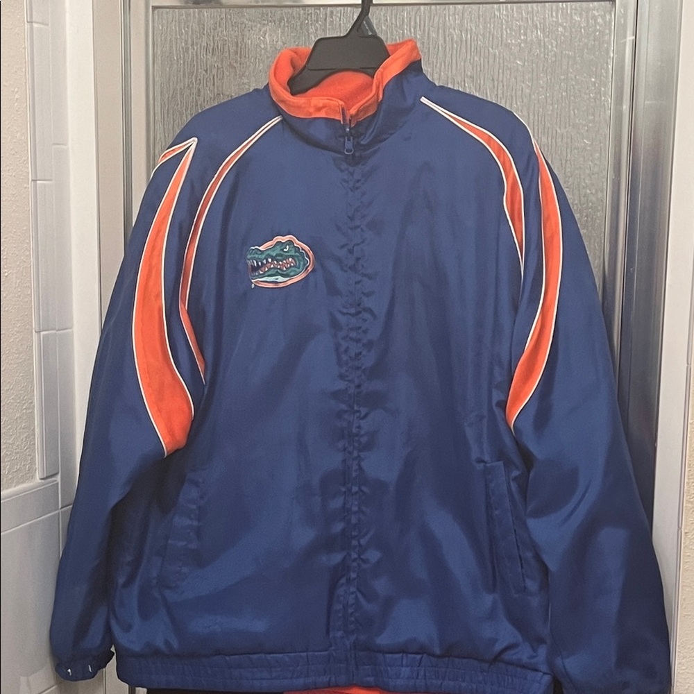 Reversible  Blue and Orange Gators Jacket 3x